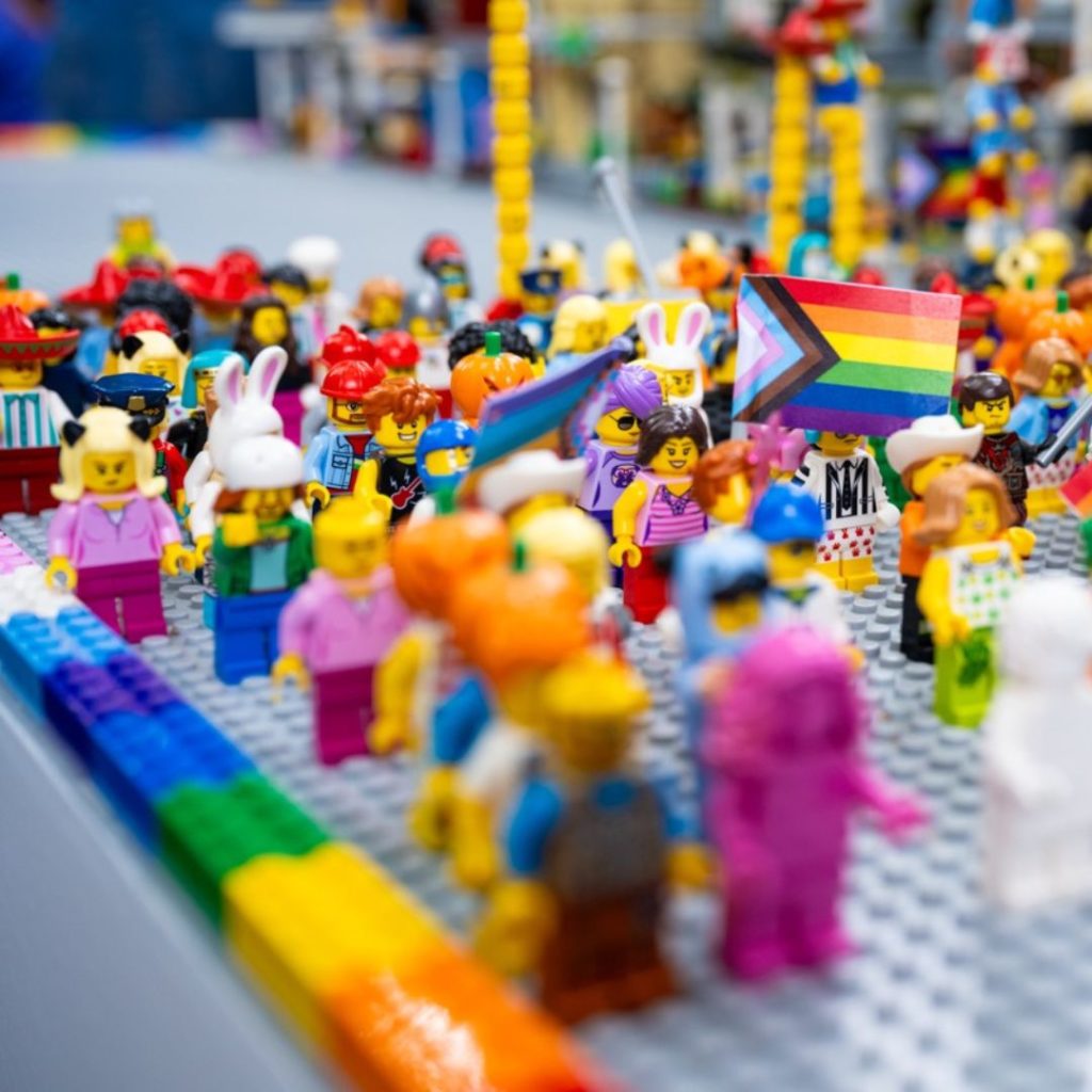 Building a celebration of Inclusion brick-by-brick